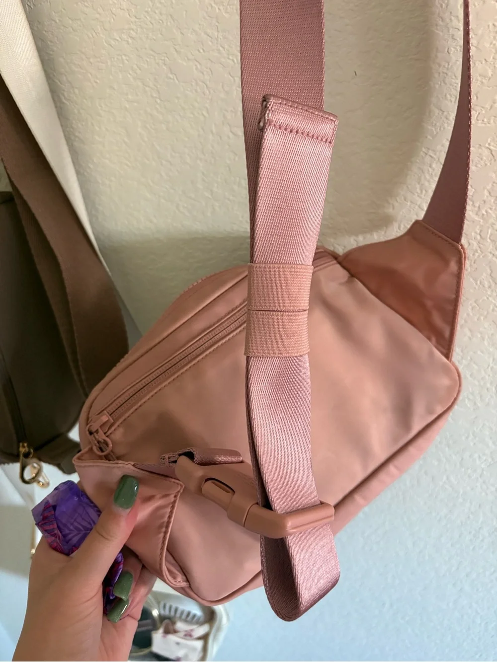 lululemon athletica Pink Crossbody Bag - Compact Everyday Carry
